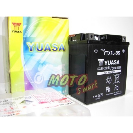 ΜΠΑΤΑΡΙΑ SH 125  SH 150  YUASA YTX7L-BS