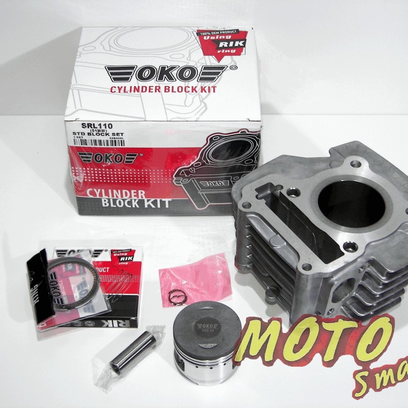 ΚΥΛΙΝΔΡΟΠΙΣΤΟΝΟ YAMAHA CRYPTON R 115 04' 51mm OKO