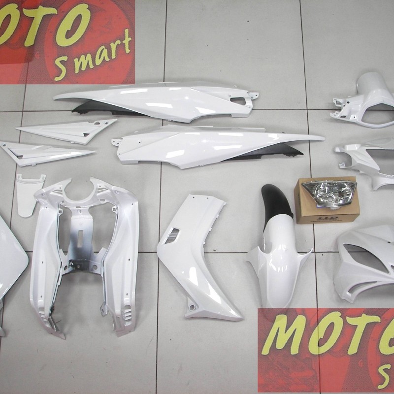 ΠΛΑΣΤΙΚΑ ΣΕΤ YAMAHA CRYPTON X 135 ΑΣΠΡΟ HLD ΜΑΛΑΙΣΙΑΣ