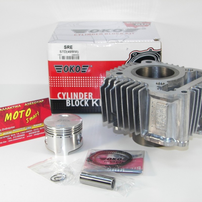 ΚΥΛΙΝΔΡΟΠΙΣΤΟΝΟ YAMAHA CRYPTON 105 98´-00´ 49mm OKO