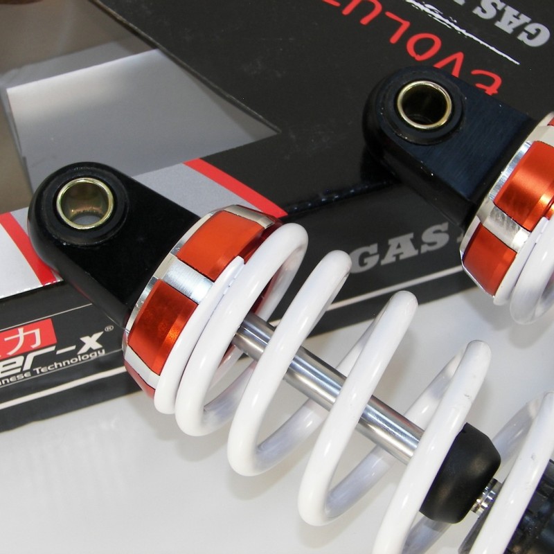 ΑΜΟΡΤΙΣΕΡ DAYTONA DY 50/100 ΠΙΣΩ 35cm HYPER-X ΑΣΠΡΑ
