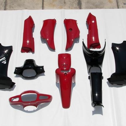 ΠΛΑΣΤΙΚΑ ΣΕΤ MODENAS KRISS II ΚΟΚΚΙΝΟ-ΜΑΥΡΟ 12 ΤΕΜΑΧΙΩΝ HLD ΜΑΛΑΙΣΙΑΣ