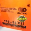 ΜΠΑΤΑΡΙΑ YB5L-B OUTDO ( YB5L-BS) (DS) GEL