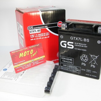 ΜΠΑΤΑΡΙΑ YTX7L-BS GS (GTX7L-BS) ΚΛΕΙΣΤΟΥ