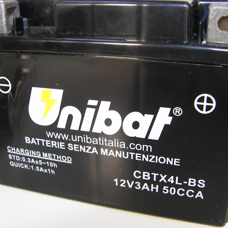 ΜΠΑΤΑΡΙΑ YTX4L-BS UNIBAT ΚΛΕΙΣΤΟΥ