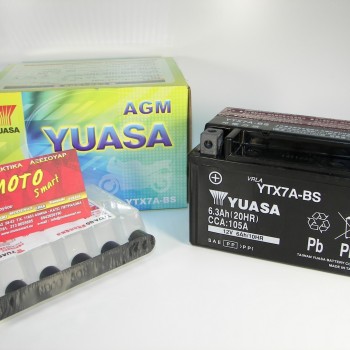 ΜΠΑΤΑΡΙΑ YTX7A-BS YUASA ΚΛΕΙΣΤΟΥ