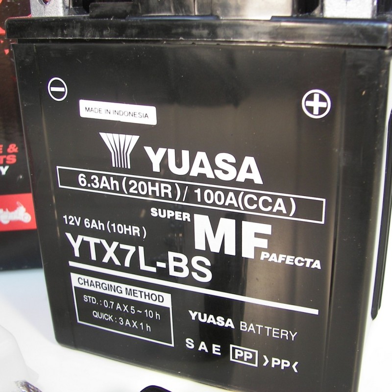 ΜΠΑΤΑΡΙΑ YTX7L-BS YUASA INDO ΚΛΕΙΣΤΟΥ