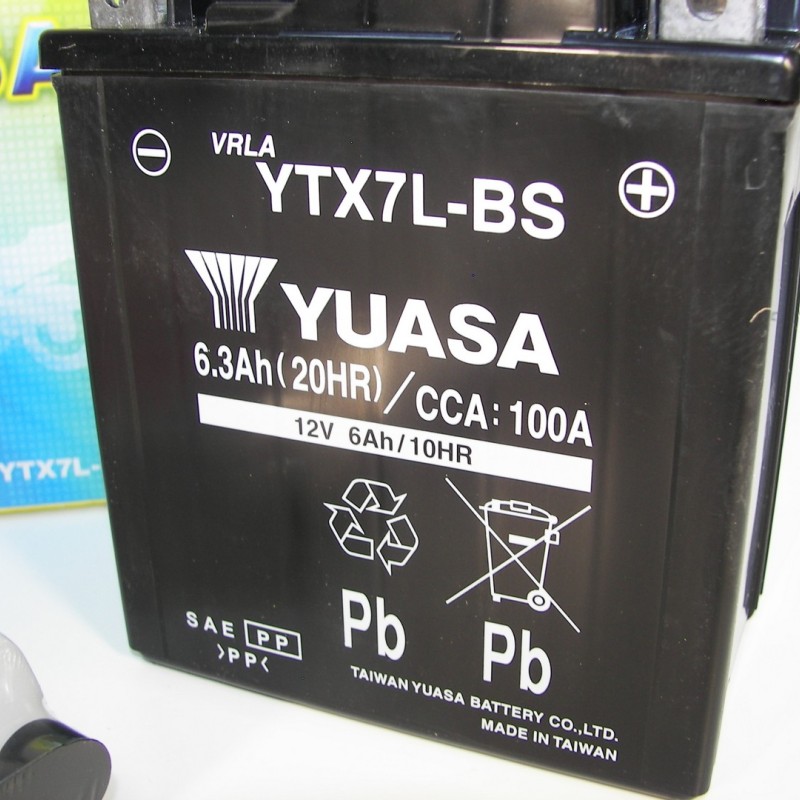 ΜΠΑΤΑΡΙΑ YTX7L-BS YUASA TAIWAN ΚΛΕΙΣΤΟΥ