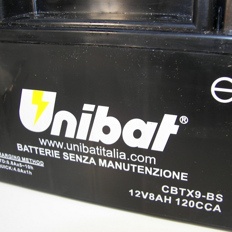 ΜΠΑΤΑΡΙΑ YTX9-BS UNIBAT (CBTX9-BS) ΚΛΕΙΣΤΟΥ