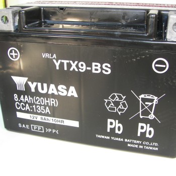 ΜΠΑΤΑΡΙΑ YTX9-BS YUASA TAIWAN ΚΛΕΙΣΤΟΥ