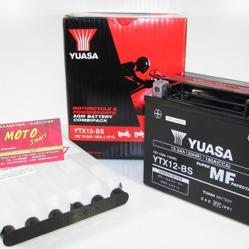 ΜΠΑΤΑΡΙΑ YTX12-BS YUASA ΚΛΕΙΣΤΟΥ