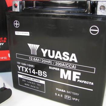 ΜΠΑΤΑΡΙΑ YTX14-BS YUASA ΚΛΕΙΣΤΟΥ