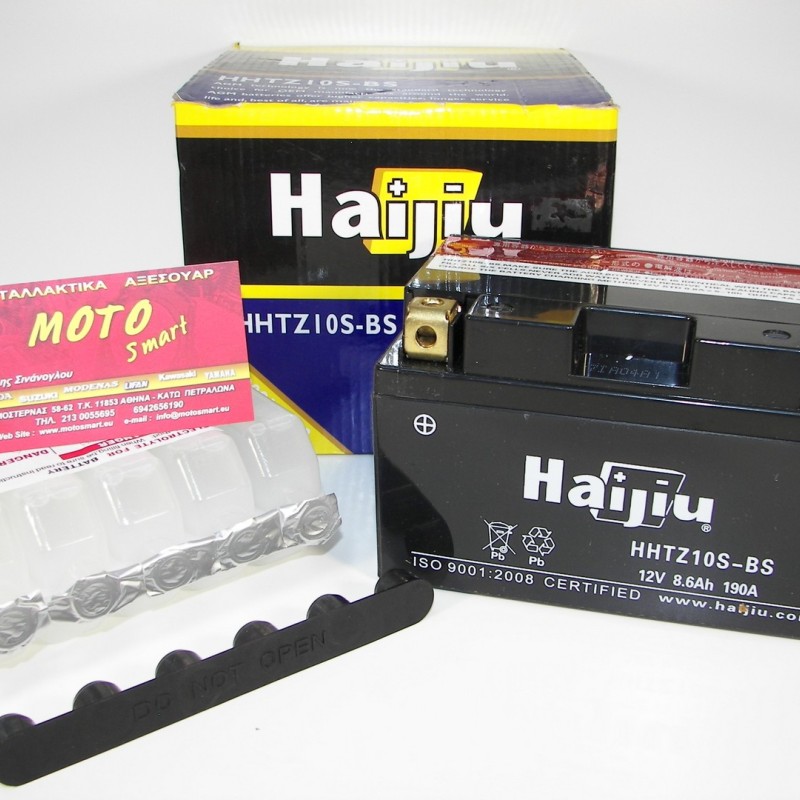 ΜΠΑΤΑΡΙΑ YTZ10S-BS HAIJIU (HTZ10S-BS) ΚΛΕΙΣΤΟΥ