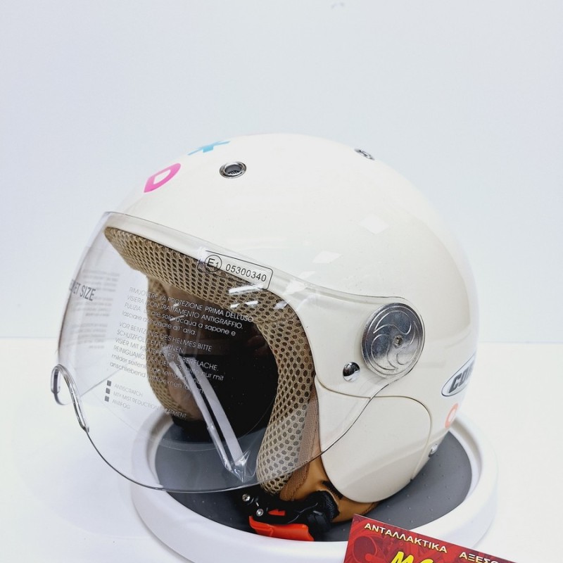 ΚΡΑΝΟΣ ΠΑΙΔΙΚΟ CORSA JET CX300 (04) WHITE SHAPES MEDIUM