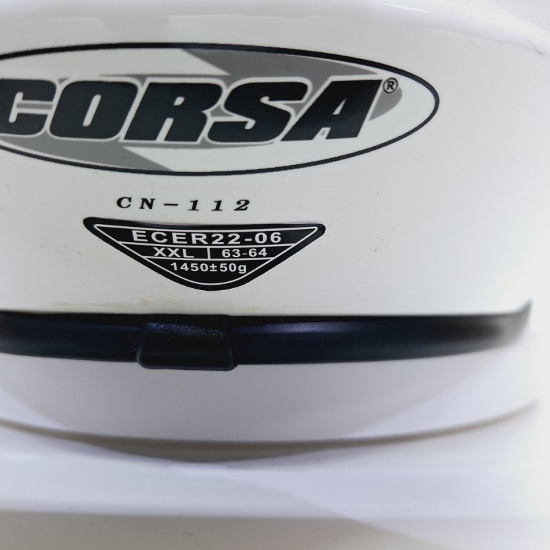 ΚΡΑΝΟΣ CORSA CN112 ΛΕΥΚΟ 2XL FULL FACE
