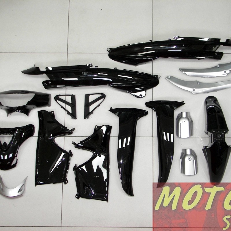 ΚΙΤ ΠΛΑΣΤΙΚΩΝ MODENAS KRISTAR 125 ΜΑΥΡΟ ΜΑΛΑΙΣΙΑΣ