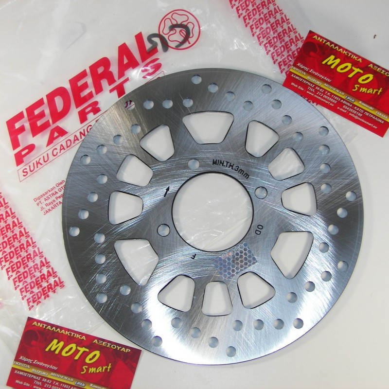 ΔΙΣΚΟΠΛΑΚΑ ΕΜΠΡΟΣ YAMAHA CRYPTON T110 FEDERAL ΔΙΣΚΟΠΛΑΚΑ ΕΜΠΡΟΣ YAMAHA CRYPTON T110 FEDERAL