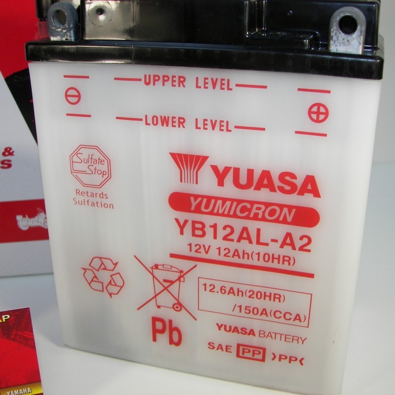 ΜΠΑΤΑΡΙΑ YB12AL-A2 YUASA ΜΠΑΤΑΡΙΑ YB12AL-A2 YUASA