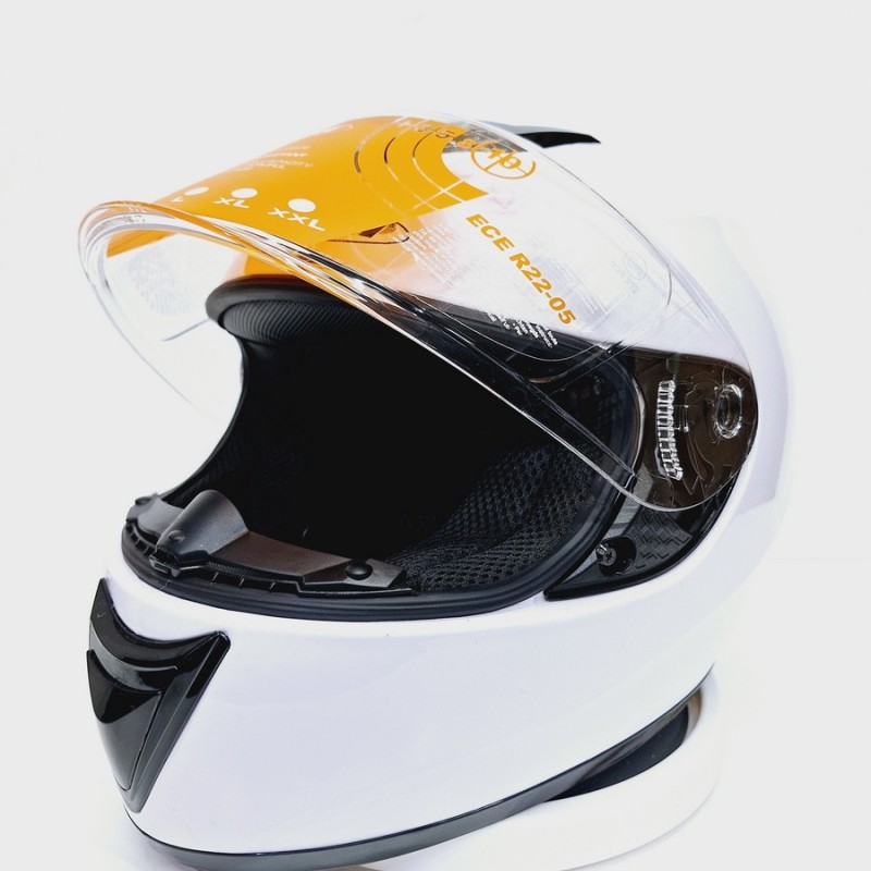 ΚΡΑΝΟΣ CORSA FULL FACE CN110 ΑΣΠΡΟ MEDIUM