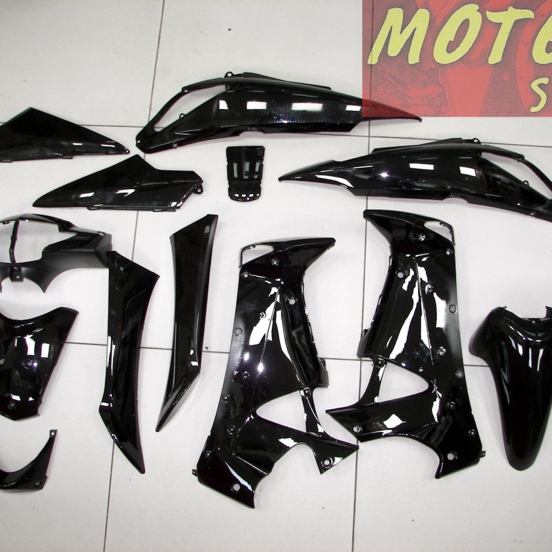 ΚΙΤ ΠΛΑΣΤΙΚΩΝ HONDA INNOVA 125 INJECTION ΜΑΥΡΟ HLD ΜΑΛΑΙΣΙΑΣ